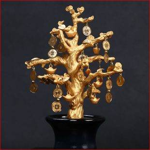 家里挂摇钱树装饰品可以吗（摇钱树挂画能不能挂在客厅）