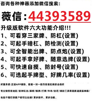 微信雀神广东麻将提高胜率技巧(揭秘小程序攻略插件)
